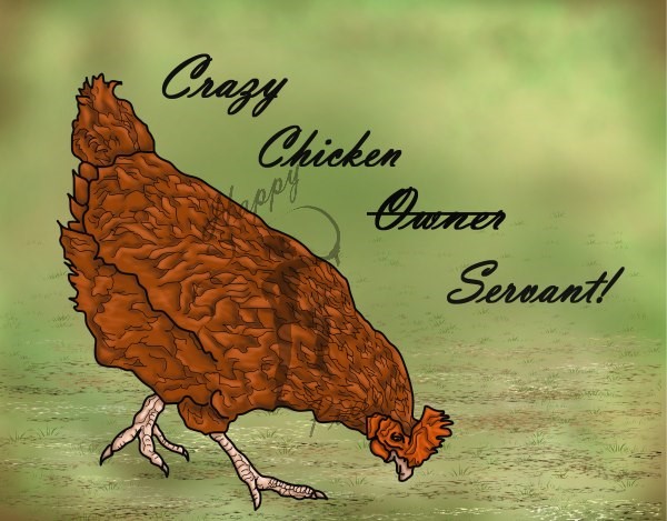 Art Print - Beatrice the Chicken (Crazy Chicken Servant)