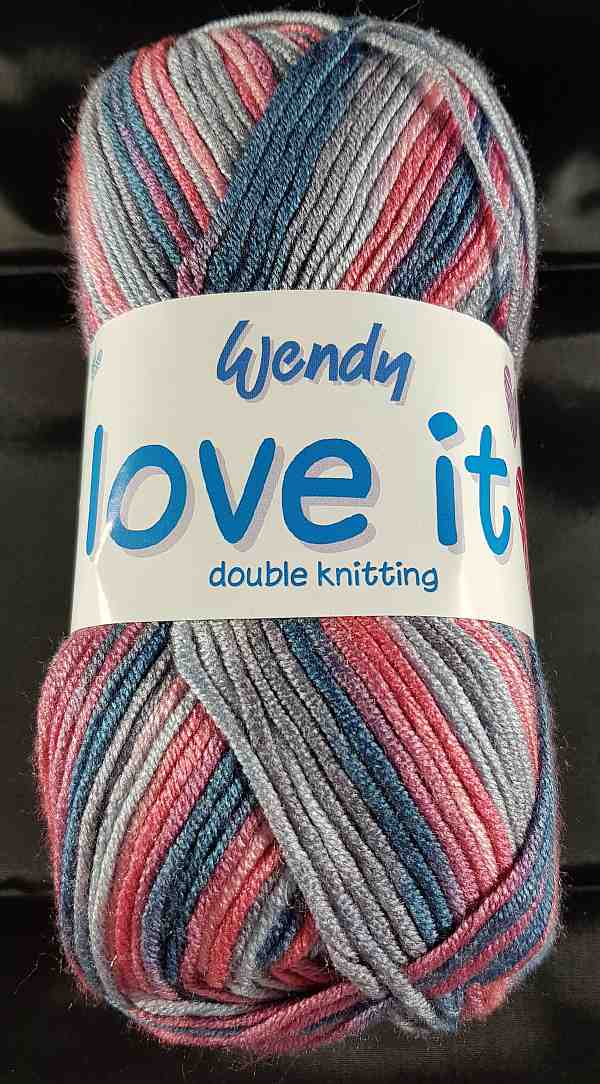 Double Knitting Yarn - Multi coloured