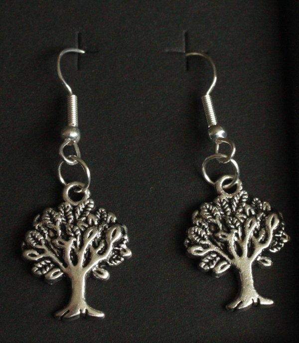 Earrings, Tree 