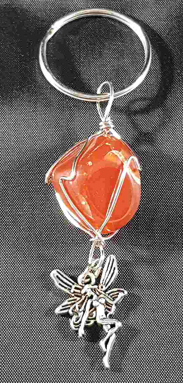 Keyring - Crystal with Fairy