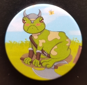 Barbarian Frog Badge