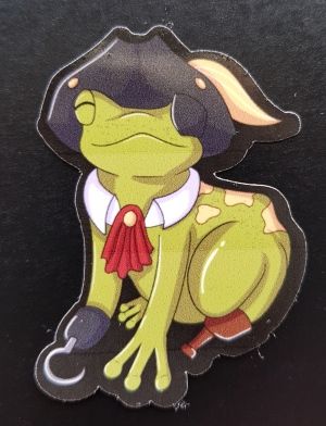 Pirate Frog Stickers