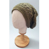 Slouch Hat - Crocheted - Sage Green