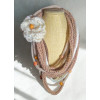 Neck Warmer - Coffee and Cream