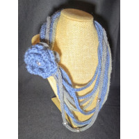 Neck Warmer - Denim Blue For You
