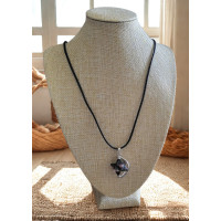 Necklace - Rhodonite Fidget Spinner